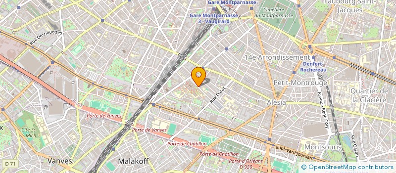 localisation de l'entreprise SOCIETE CIVILE IMMOBILIERE CAROTHIROLS  PARIS