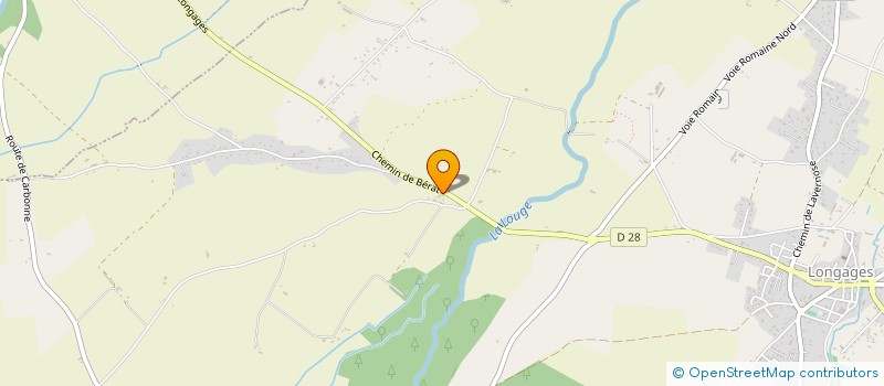 localisation de l'entreprise SOCIETE CIVILE IMMOBILIERE CASAKOTE  LONGAGES