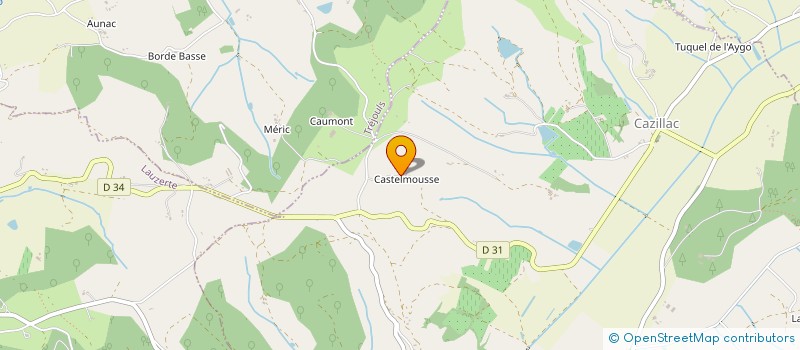 localisation de l'entreprise SOCIETE CIVILE IMMOBILIERE CASSAYRE  CAZES-MONDENARD