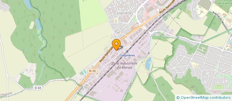 localisation de l'entreprise SOCIETE CIVILE IMMOBILIERE CASSIER à COIGNIERES