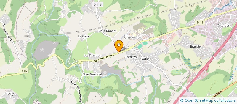 localisation de l'entreprise SOCIETE CIVILE IMMOBILIERE CASSMAD  CHAVANOD