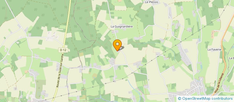 localisation de l'entreprise SOCIETE CIVILE IMMOBILIERE CASTEL IMMO  LA FLECHE