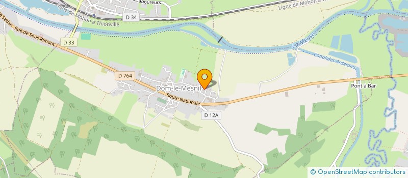 localisation de l'entreprise SOCIETE CIVILE IMMOBILIERE CATHIB  DOM-LE-MESNIL