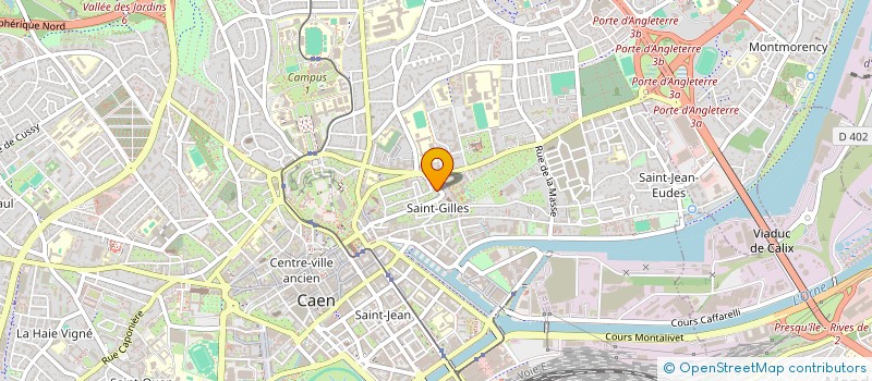 localisation de l'entreprise SOCIETE CIVILE IMMOBILIERE CATUMAGOS à CAEN