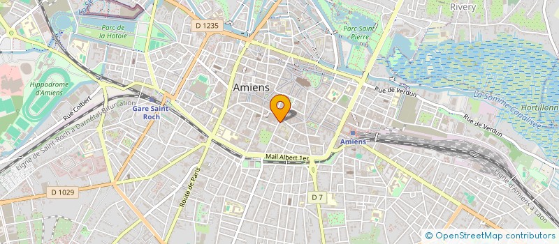 localisation de l'entreprise SOCIETE CIVILE IMMOBILIERE CAUVIN - LAMARCK à AMIENS