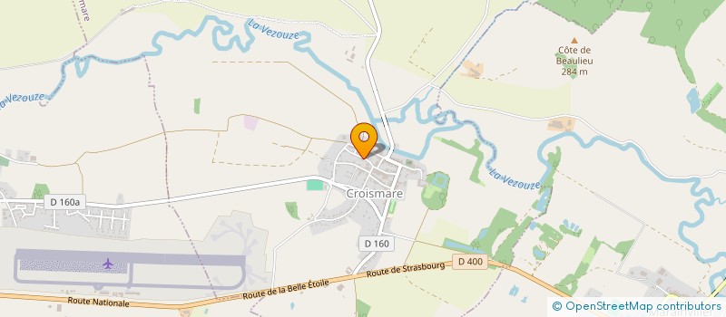 localisation de l'entreprise SOCIETE CIVILE IMMOBILIERE CAVIDA  CROISMARE