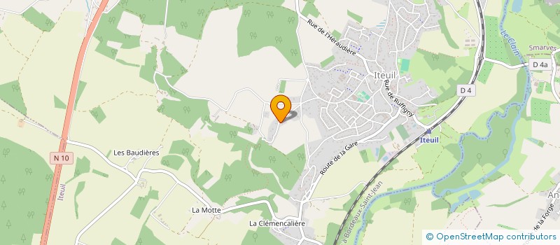 localisation de l'entreprise SOCIETE CIVILE IMMOBILIERE CBB  EN ABREGE SCI CBB  ITEUIL