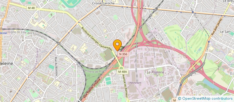 localisation de l'entreprise SOCIETE CIVILE IMMOBILIERE CBEL  MARCQ-EN-BARUL