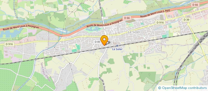 localisation de l'entreprise SOCIETE CIVILE IMMOBILIERE CC  LE SOLER