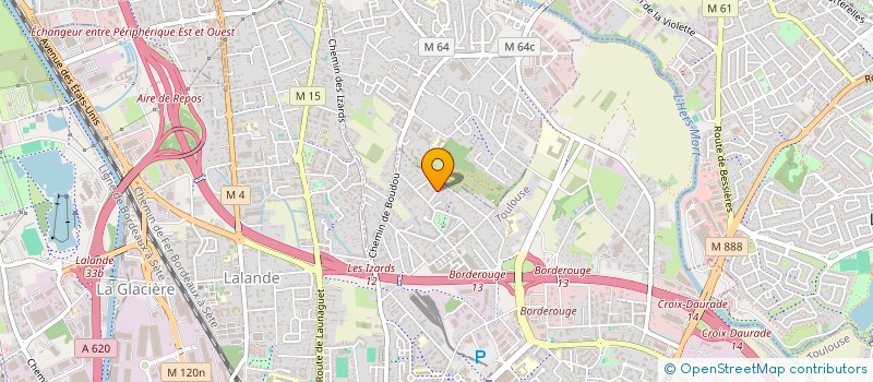 localisation de l'entreprise SOCIETE CIVILE IMMOBILIERE CCG INVEST à TOULOUSE