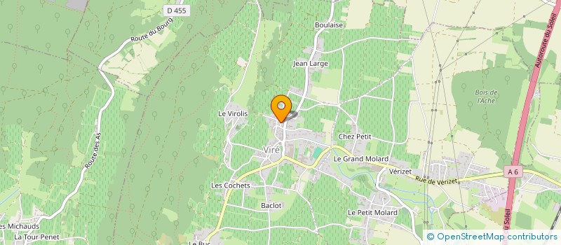 localisation de l'entreprise SOCIETE CIVILE IMMOBILIERE CEDAM à VIRE