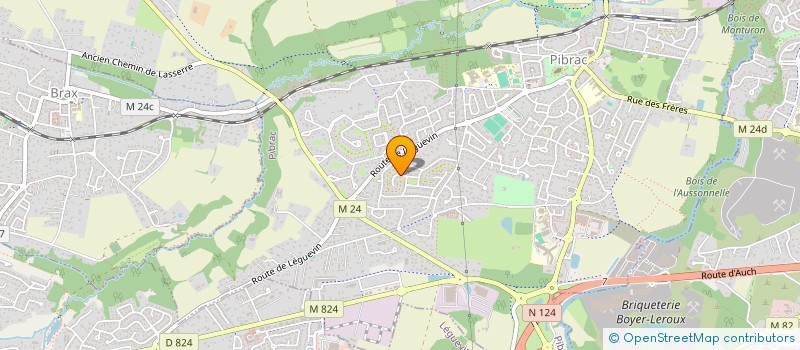 localisation de l'entreprise SOCIETE CIVILE IMMOBILIERE CEDRIC  PIBRAC