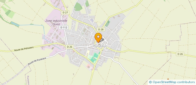 localisation de l'entreprise SOCIETE CIVILE IMMOBILIERE CELESTE à PUISEAUX
