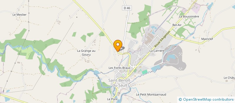 localisation de l'entreprise SOCIETE CIVILE IMMOBILIERE CELIMAX à ROUSSINES