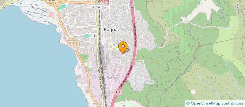 localisation de l'entreprise SOCIETE CIVILE IMMOBILIERE CEMP  ROGNAC