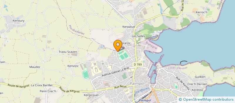 localisation de l'entreprise SOCIETE CIVILE IMMOBILIERE CENISE  PAIMPOL