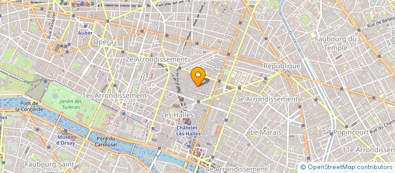 localisation de l'entreprise SOCIETE CIVILE IMMOBILIERE CENTRE FOUCASSE  PARIS