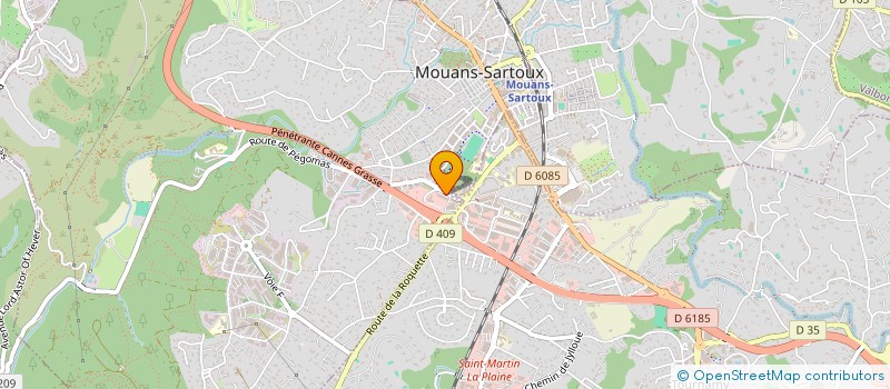 localisation de l'entreprise SOCIETE CIVILE IMMOBILIERE CERBERE à MOUANS-SARTOUX
