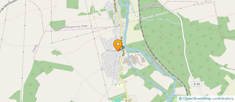 localisation de l'entreprise SOCIETE CIVILE IMMOBILIERE CERCLE ROSIERES SAINT-ALBERT  LUNERY