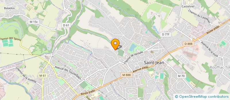 localisation de l'entreprise SOCIETE CIVILE IMMOBILIERE CERE  SAINT-JEAN