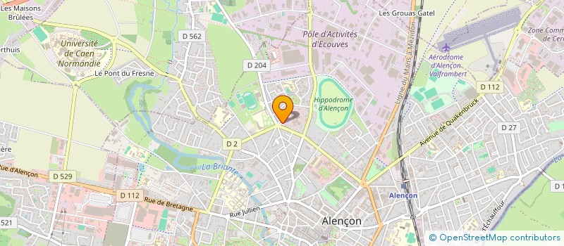 localisation de l'entreprise SOCIETE CIVILE IMMOBILIERE CERENOR à ALENCON