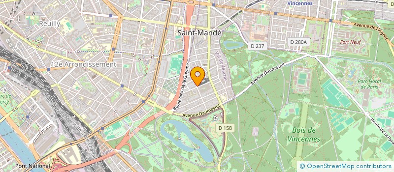 localisation de l'entreprise SOCIETE CIVILE IMMOBILIERE CERF SAINT-MANDE à SAINT-MANDE