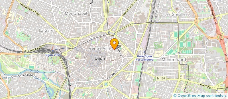 localisation de l'entreprise SOCIETE CIVILE IMMOBILIERE CETIMARPIE à DIJON