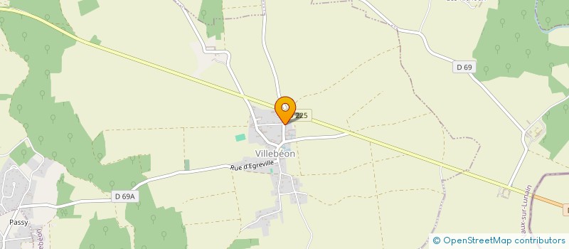 localisation de l'entreprise SOCIETE CIVILE IMMOBILIERE CF INVESTISSEMENTS  VILLEBEON