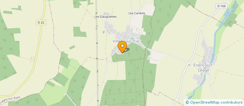 localisation de l'entreprise SOCIETE CIVILE IMMOBILIERE CGE  TRIE-CHATEAU