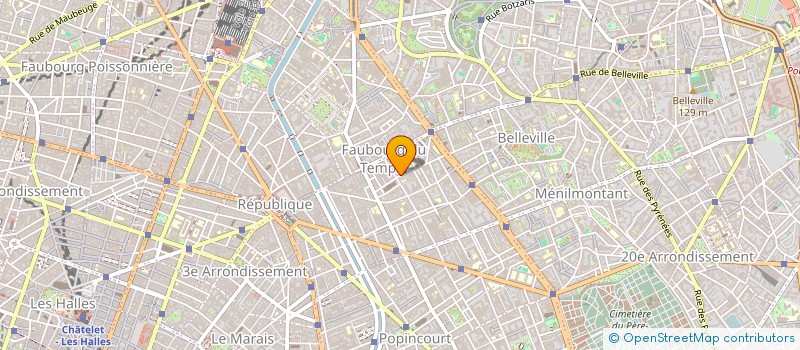 localisation de l'entreprise SOCIETE CIVILE IMMOBILIERE CHAABANE & FILS  PARIS