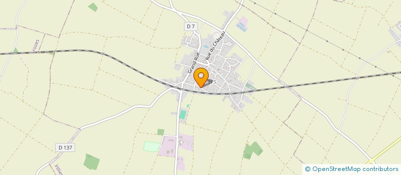 localisation de l'entreprise SOCIETE CIVILE IMMOBILIERE CHABASTEL  VILLIERS