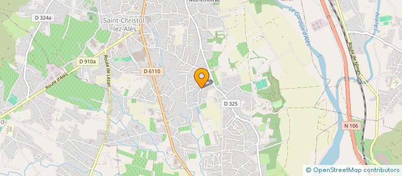 localisation de l'entreprise SOCIETE CIVILE IMMOBILIERE CHADAM à SAINT-CHRISTOL-LEZ-ALES
