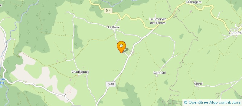 localisation de l'entreprise SOCIETE CIVILE IMMOBILIERE CHADELAT à CHALIERS