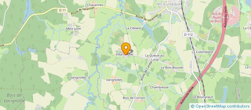 localisation de l'entreprise SOCIETE CIVILE IMMOBILIERE CHAE  DOMMARTIN-LES-CUISEAUX