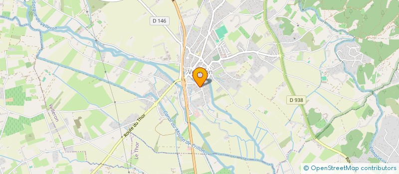 localisation de l'entreprise SOCIETE CIVILE IMMOBILIERE CHALAC IMMO  VELLERON