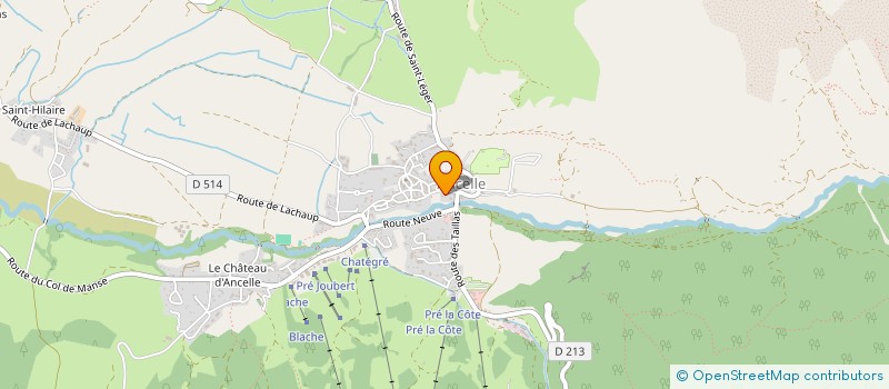 localisation de l'entreprise SOCIETE CIVILE IMMOBILIERE CHAMP FCR  CHABOTTES