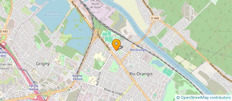 localisation de l'entreprise SOCIETE CIVILE IMMOBILIERE CHAMPION à RIS-ORANGIS