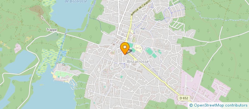 localisation de l'entreprise SOCIETE CIVILE IMMOBILIERE CHANDOM  BISCARROSSE