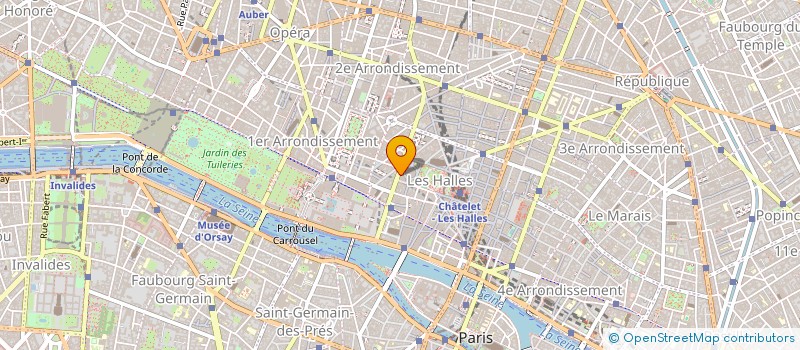 localisation de l'entreprise SOCIETE CIVILE IMMOBILIERE CHANTECLER  PARIS