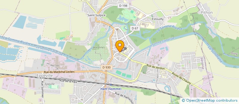 localisation de l'entreprise SOCIETE CIVILE IMMOBILIERE CHARLOTTE à HAM
