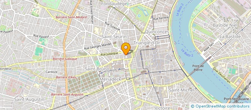 localisation de l'entreprise SOCIETE CIVILE IMMOBILIERE CHARRON  BORDEAUX