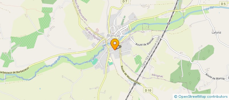 localisation de l'entreprise SOCIETE CIVILE IMMOBILIERE CHASSELOUP  COTEAUX-DU-BLANZACAIS