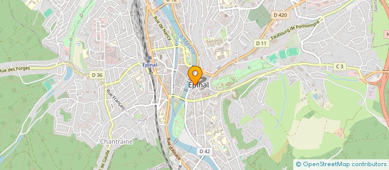 localisation de l'entreprise SOCIETE CIVILE IMMOBILIERE CHATEAUDUN à EPINAL