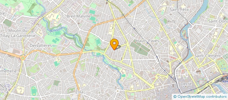 localisation de l'entreprise SOCIETE CIVILE IMMOBILIERE CHAUVIN OUEST à NANTES