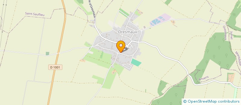 localisation de l'entreprise SOCIETE CIVILE IMMOBILIERE CHEMIN DES VIGNES  ORESMAUX