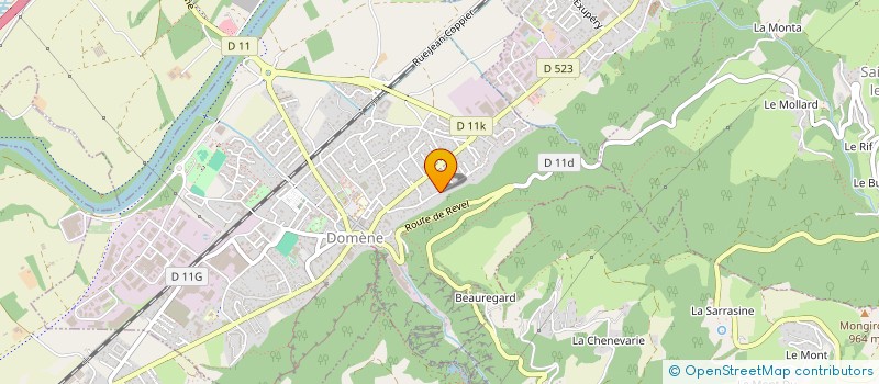 localisation de l'entreprise SOCIETE CIVILE IMMOBILIERE CHEMIN VIEUX  DOMENE