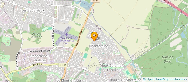 localisation de l'entreprise SOCIETE CIVILE IMMOBILIERE CHERALGO  CHELLES