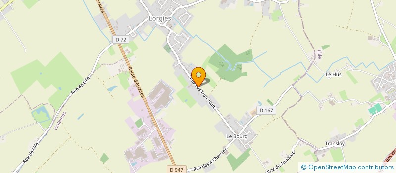 localisation de l'entreprise SOCIETE CIVILE IMMOBILIERE CHEVERNY  LORGIES