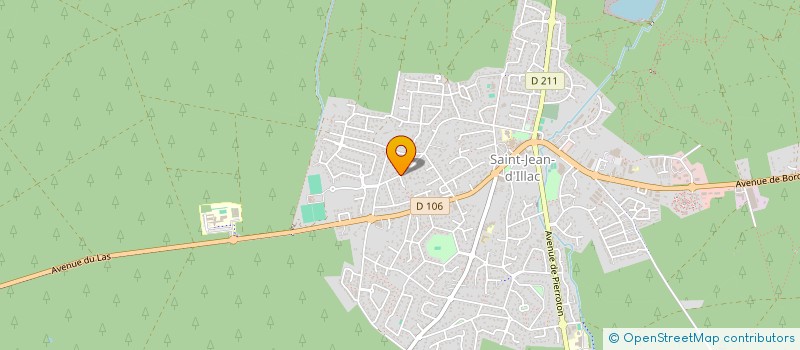 localisation de l'entreprise SOCIETE CIVILE IMMOBILIERE CHEZ GUITOU  SAINT-JEAN-D'ILLAC