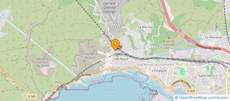 localisation de l'entreprise SOCIETE CIVILE IMMOBILIERE CHIR à MARSEILLE